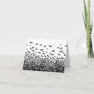 ハッピーハローウィン! こうもり カード