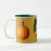 ハッピーハローウィン – アンカットパンプキン顔 ツートーンマグカップ (左)