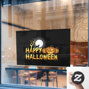 ハッピーハローウィン ウィンドウサイン
