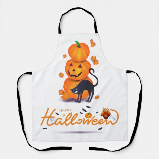 ハッピーハローウィン! エプロン (正面)