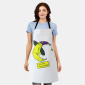 ハッピーハローウィン エプロン (着用した状態)