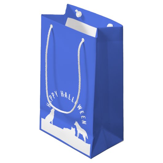 ハッピーハローウィン・オオカミ スモールペーパーバッグ (正面アングル)