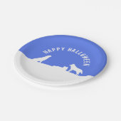 ハッピーハローウィン・オオカミ ペーパープレート (アングル)