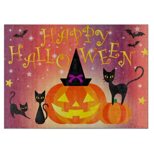 ハッピーハローウィン カッティングボード (正面)