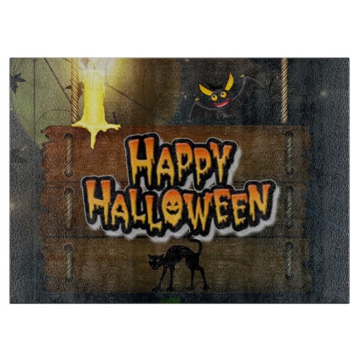 ハッピーハローウィン カッティングボード (正面)
