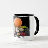 ハッピーハローウィン!カボチャ&カップケーキコーヒー マグカップ (正面右)