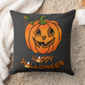 ハッピーハローウィン |カボチャ |キャンディーコーン クッション (ブランケット)