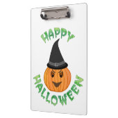「ハッピーハローウィン」カボチャ クリップボード (左)