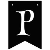 ハッピーハローウィン | カラフル魔女と黒猫 バンティングフラッグ (第3の旗)