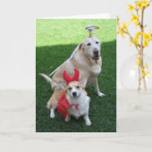 ハッピーハローウィン カード (黄色い花)