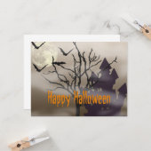 ハッピーハローウィン カード (正面/裏面インサイチュ)