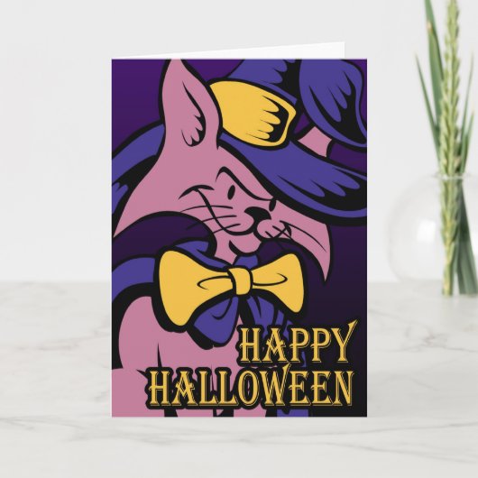 ハッピーハローウィン カード (正面)