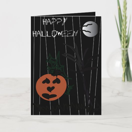 ハッピーハローウィン カード (正面)