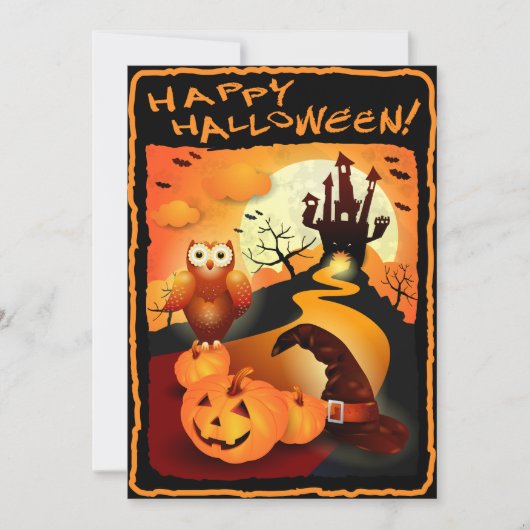 ハッピーハローウィン! カード (正面)