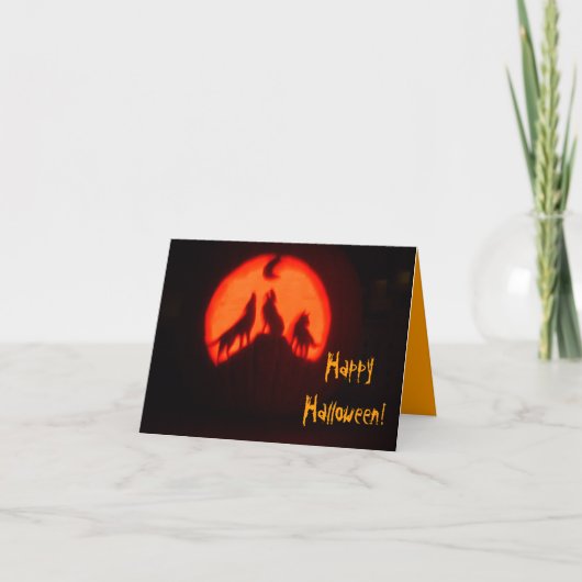 ハッピーハローウィン! カード (正面)