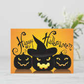 ハッピーハローウィン カード (スタンド正面)