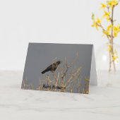 ハッピーハローウィン カード (黄色い花)