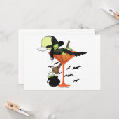 ハッピーハローウィン カード (正面/裏面インサイチュ)