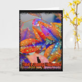 ハッピーハローウィン! カード (黄色い花)