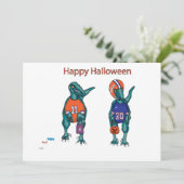 ハッピーハローウィン カード (スタンド正面)