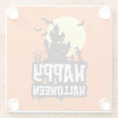 ハッピーハローウィン ガラスコースター (裏面)