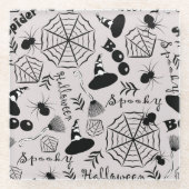 ハッピーハローウィン ガラスコースター (正面)