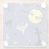 ハッピーハローウィン ガラスコースター (裏面)