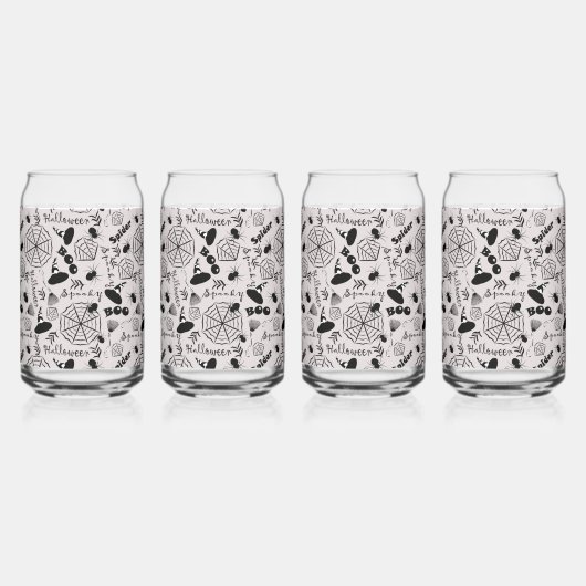 ハッピーハローウィン ガラス缶 (正面)