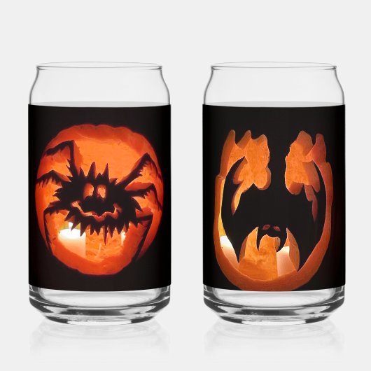 ハッピーハローウィン ガラス缶 (裏面)