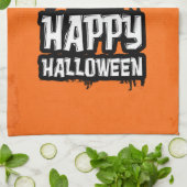 ハッピーハローウィン キッチンタオル (折り畳み)