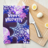 ハッピーハローウィン キッチンタオル (四つ折り)