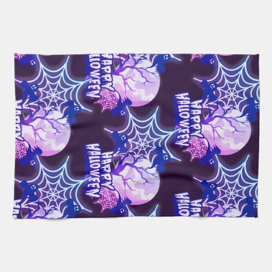 ハッピーハローウィン キッチンタオル (横)