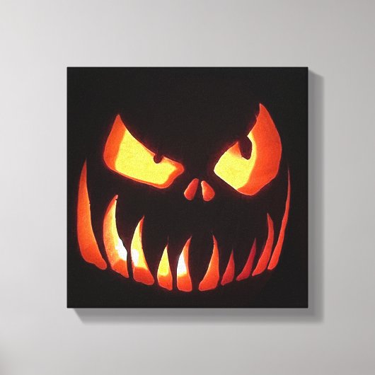 ハッピーハローウィン キャンバスプリント (正面)