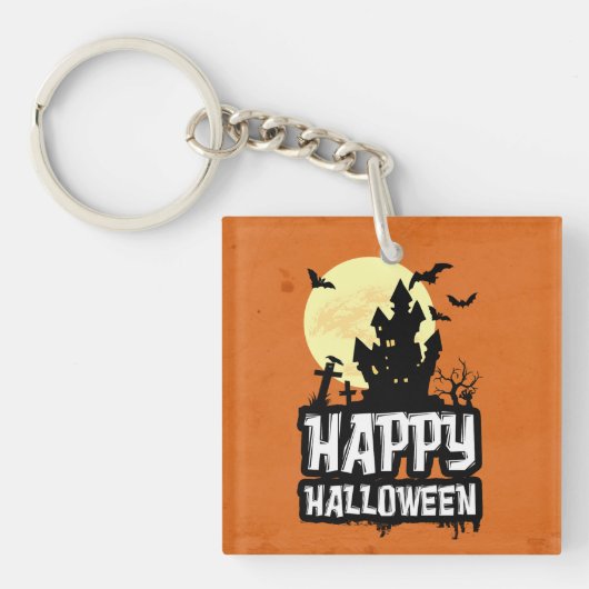 ハッピーハローウィン キーホルダー (正面)