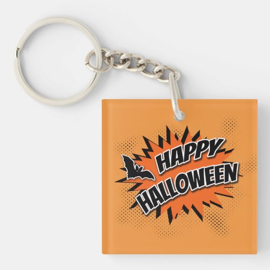 ハッピーハローウィン キーホルダー (正面)