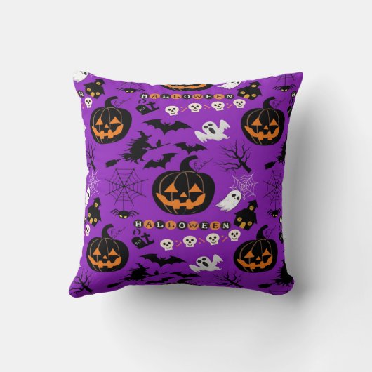 ハッピーハローウィン クッション (裏面)