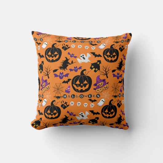 ハッピーハローウィン クッション (正面)