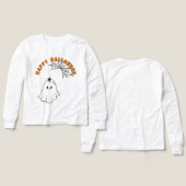 ハッピーハローウィン、クモの巣など (デザイン 正面＆背面)