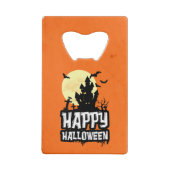 ハッピーハローウィン クレジットカード栓抜き (裏面)