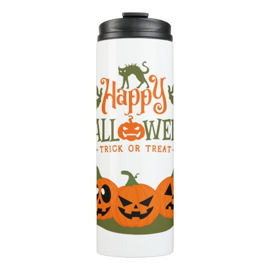 ハッピーハローウィン-クールハロウィーン タンブラー (正面)