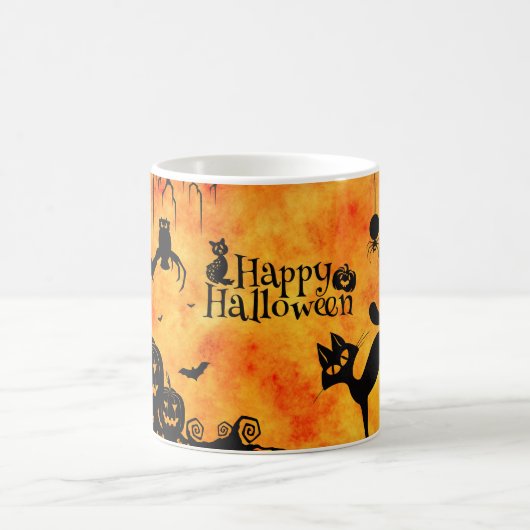 ハッピーハローウィン コーヒーマグカップ (中央)