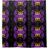 ハッピーハローウィン シャワーカーテン (正面)