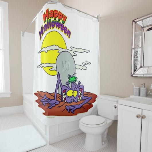 ハッピーハローウィン シャワーカーテン (インサイチュ)