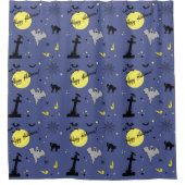 ハッピーハローウィン シャワーカーテン (正面)