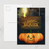 ハッピーハローウィン シーズンポストカード (正面/裏面)