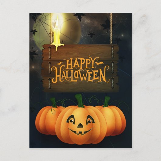 ハッピーハローウィン シーズンポストカード (正面)