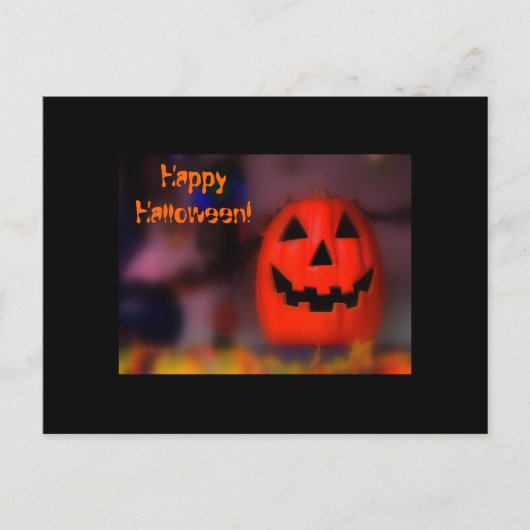 ハッピーハローウィン シーズンポストカード (正面)