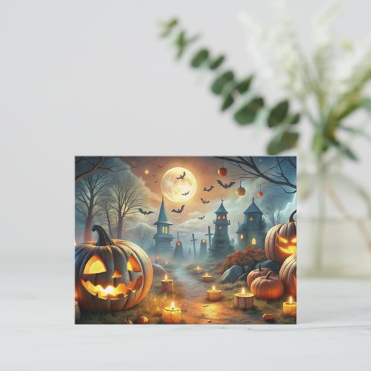 ハッピーハローウィン シーズンポストカード (スタンド正面)