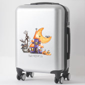 ハッピーハローウィン シール (スーツケース)