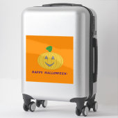 ハッピーハローウィン シール (スーツケース)